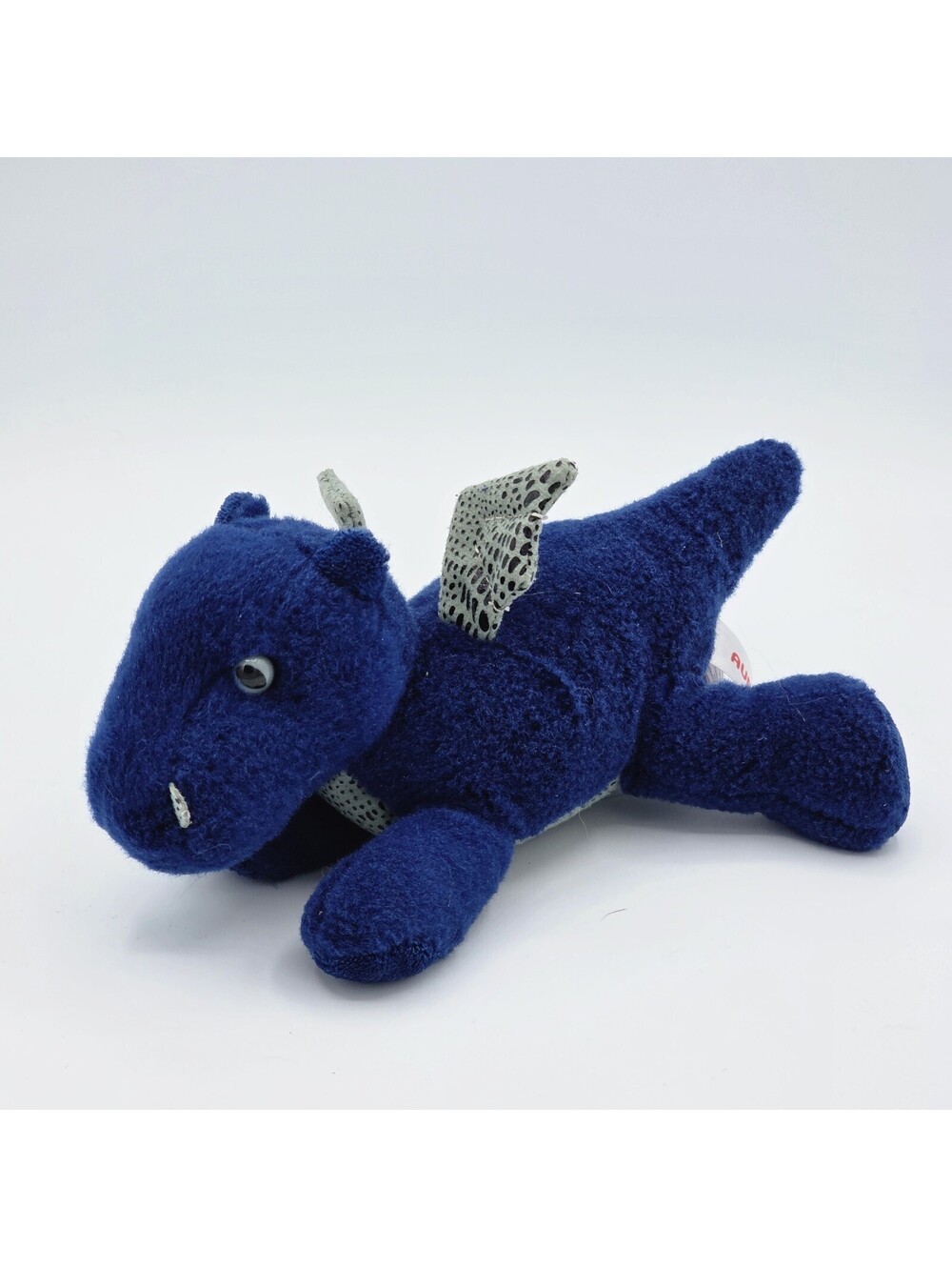 2020 Aurora Dragon Plush Toy Blue Sapphire Stuffed Animal Bean Bag 10" Washable